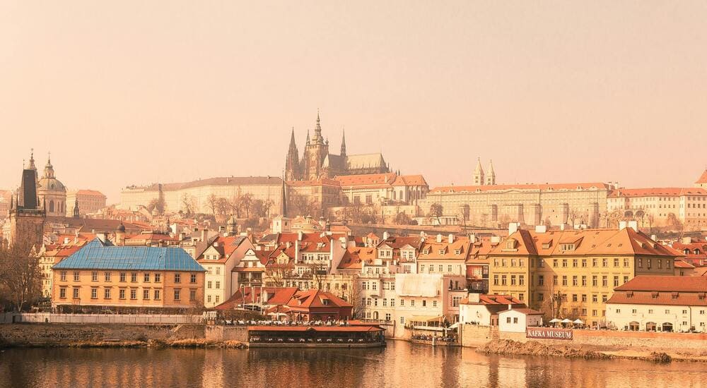 Blick auf die Stadt in Prag